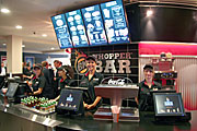 die neue Whopper Bar (Foto: Martin Schmitz)